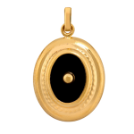 Orfva pendentif onyx en or jaune