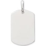 Orfva pendentif plaque militaire