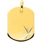 Orfva pendentif tonneau lapid or jaune