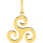 Orfva pendentif triskel plaqu or