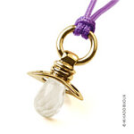 Pendentif mikado ttine dummy cristal de roche