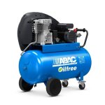 Abac 4116028220 exp a29b - 0 100 ct2 compresseur sans huile sur roues 10 bar 2, 0 hp / 1, 5 kw 255 l ...