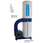 Airflux af - 3000t 400v dusty 3000af 400v aspirateur de poussire