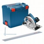 Bosch bleu 0615990m92 scie circulaire gks 85 g en l - boxx + rail de guidage fsn 1400