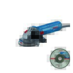 Bosch bleu 06013a6100 gws 12 - 125 meuleuse d'angle en coffret avec disque  trononner