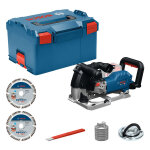 Bosch bleu 06016c5000 d�fonceuse sans fil gnf18v - 40 + ensemble d'accessoires sans batterie ni chargeur ...