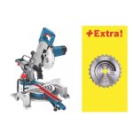 Bosch bleu 0601b19001 gcm 80 sj tronçonneuse 216 mm 1400 w avec 2 lames de scie Bosch bleu 0601b19001 gcm 80 sj tronçonneuse 216 mm 1400 w avec 2 lames de scie