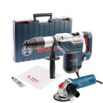 Bosch bleu 0615990m3h gbh5 - 40dce marteau combin� 8. 8j sds - max + meuleuse d'angle gwx 750 - 125