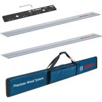 Bosch bleu accessoires 0615990m8z fsn 1400 set professional - 2 x rail de guidage 1400 mm + sac + connecteur ...