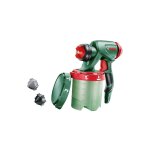 Bosch vert 1600a008w8 pfs ac pistolet psf poigne pistolet, rservoir, couvercle, trois buses de pulvrisation ...