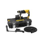 Dewalt d25135k - qs - d25134k - qs marteau combin� sds - plus 800w + d25301d - xj kit d'extraction de ...