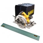 Dewalt dwe576k scie circulaire profondeur de coupe 61 mm + rail de guidage 1500 mm Dewalt dwe576k scie circulaire profondeur de coupe 61 mm + rail de guidage 1500 mm