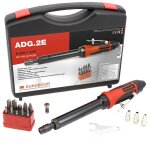 Euroboor 30514100010004 adg. 2e - set set de meuleuses d'angle pneumatiques modle tendu + 10 fraises ...