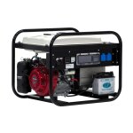 Europower 950000609 ep6000e - 25 groupe lectrogne 6 kva avec moteur  essence honda 2x 230volt (16a) ...