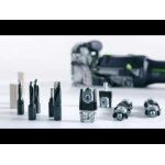Festool 574427a 574427 df500q - set fraiseuse domino avec assortiment domino's + fraises dans un systainer ...