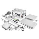 Festool 574782 scies semi - stationnaire cs 70 ebg - set precisio