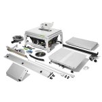 Festool 575828 scie circulaire sur table tks 80 ebs - set