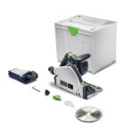 Festool 577988 tsc 55 kseb - scie circulaire sans fil de base avec batterie et chargeur en systainer