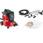 Flex - tools 409979 vc 21 l mc aspirateur de scurit avec nettoyage manuel du filtre, 20 l, classe l ...
