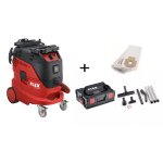 Flex - tools 471208 vce44l ac aspirateur de scurit avec nettoyage automatique du filtre, 42 l, classe ...