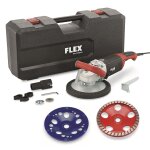 Flex - tools 513482 ld 24 - 6 180, kit ponceuse � b�ton turbo - jet 180 mm + poin�on diamant� 180 mm