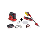 Flex - tools 534167 ponceuse de plafond giraffe ge 6 r + aspirateur vce 33 l ac
