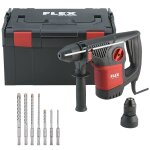 Flex - tools 534506 che 4 - 32 r marteau combiné 4. 8j sds - plus + jeu de mèches sds - plus Flex - tools 534506 che 4 - 32 r marteau combiné 4. 8j sds - plus + jeu de mèches sds - plus