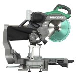 Hikoki c3612draw4z trononneuse sans fil 305 mm multivolt 36v hors batteries et chargeur