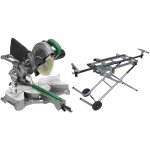 Hikoki c8fseuawz scie  onglet avec support de coupe - 216 / 1 050 w