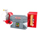 Holzmann dsm200ds 230v meuleuse d'�tabli avec brosse en acier 200 mm 230v