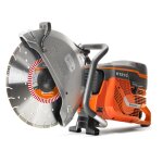 Husqvarna 967978701set k1270 tron�onneuse � moteur 350 mm + lame de scie elite - cut s45