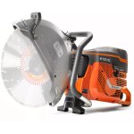 Husqvarna 967978801set k1270 motor cutter 400 mm + lame de scie elite - cut s45