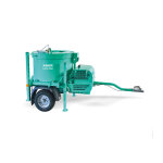 Imer 1194591 mix 360 m�langeur de compression �lectrique sur roues 360 litres 400v