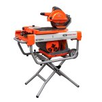 Iq power tools iqts244 ce - scie � carreaux avec syst�me de contr�le des poussi�res int�gr� + ch�ssis ...