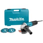 Makita 9558hnrgk2 meuleuse  125 mm 840w ( kit d'accessoires)