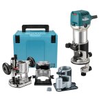 Makita rt0702cx3j affleureuse avec diff�rents pieds dans mbox