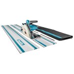 Makita sp6000j1x2 230v scie plongeante circulaire 165 mm + 2 rails + jeu de jonction + sac de rangement ...