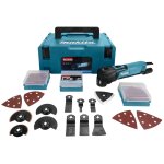 Makita tm3010cx2j d�coupeur - ponceur multifonctions 320w (kit d'accessoires)