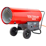Metal works 722316591 wg450 soufflerie d'air chaud au gaz propane 70 - 132kw avec thermostat