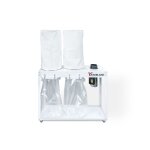 Robland tn - dc2m extracteur de copeaux  deux sacs 230v mono