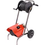 Rothenberger 76020 hd 13 / 100 nettoyeur haute pression  eau froide avec enrouleur de tuyau 100 bar