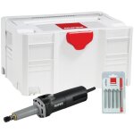 Rupes ru - ar38es / box ar38esset 800w fraiseuse  bois avec rglage de la vitesse en coffret + 5 fraises ...