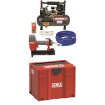 Senco pc0972eups - set compresseur pc 1010 + agrafeuse sls 18 mg dans systainer + 5mtr pu hose + agrafes ... Senco pc0972eups - set compresseur pc 1010 + agrafeuse sls 18 mg dans systainer + 5mtr pu hose + agrafes ...