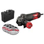 Skil ag1e9132ga meuleuse d'angle 125mm 850w en mallette + 3 disques abrasifs