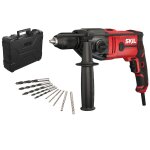 Skil hd1e6745ga perceuse à percussion 2 vitesses 13mm métal mandrin rapide 1050w en mallette + 10 mèches ... Skil hd1e6745ga perceuse à percussion 2 vitesses 13mm métal mandrin rapide 1050w en mallette + 10 mèches ...