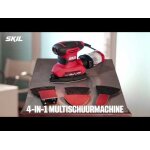 Skil sr1e7261da ponceuse compacte 160w en sac + 15x papier de verre