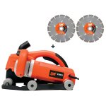 Spit 811242 d90 rainureuse + 2 disques diamant xtreme