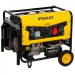 Stanley 604800080 sg 5600b petrol generator avr 5. 0 kw 400v