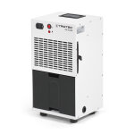Trotec 1120001110 dshumidificateur ttk 75 eco, schoir de chantier 20l / 24h