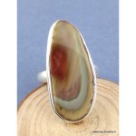 Bague homme jaspe imprial taille 66